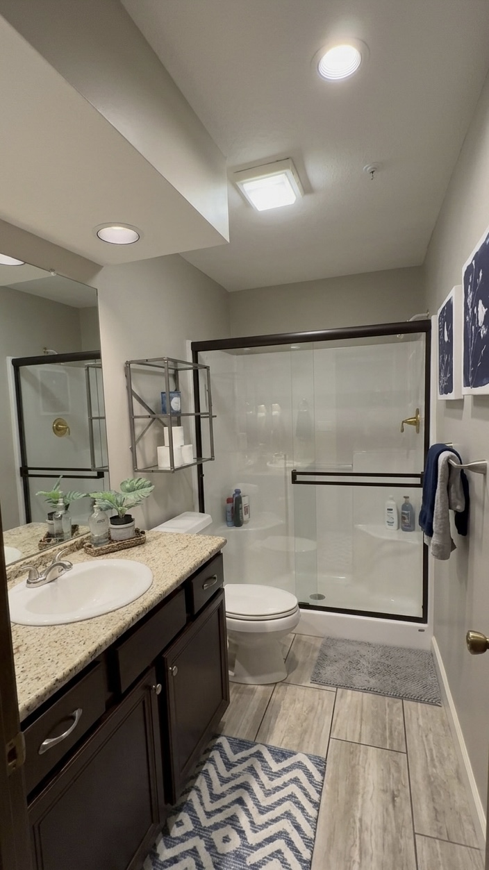 After - Full Master Bath Remodel